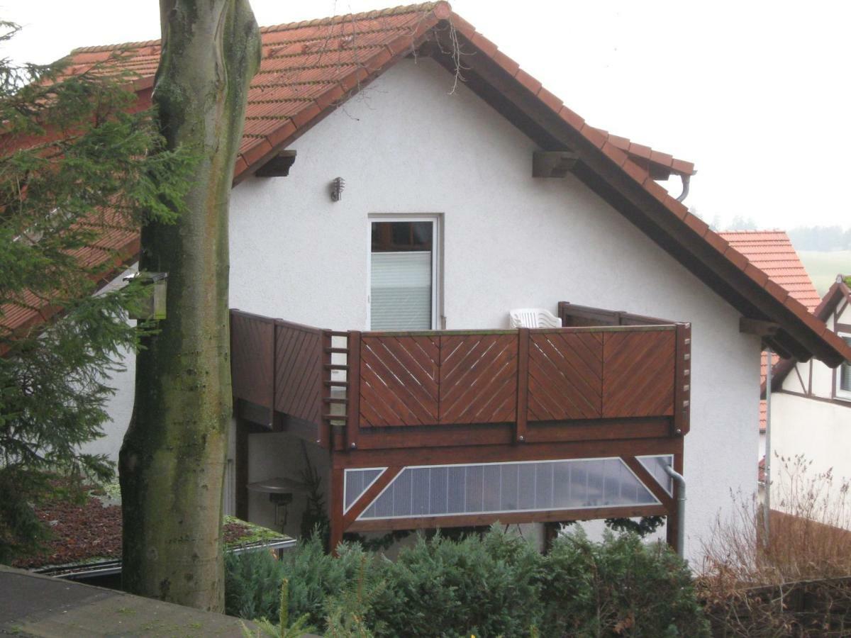 Ferienwohnung Sauerland Panorama Korbach Buitenkant foto